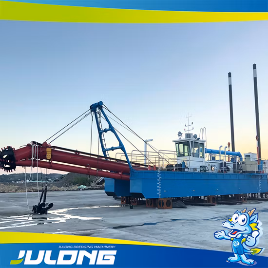 China Julong 6 Inch-28 Inch Cutter Suction Dredger Sand Dredger River Dredger for Sale
