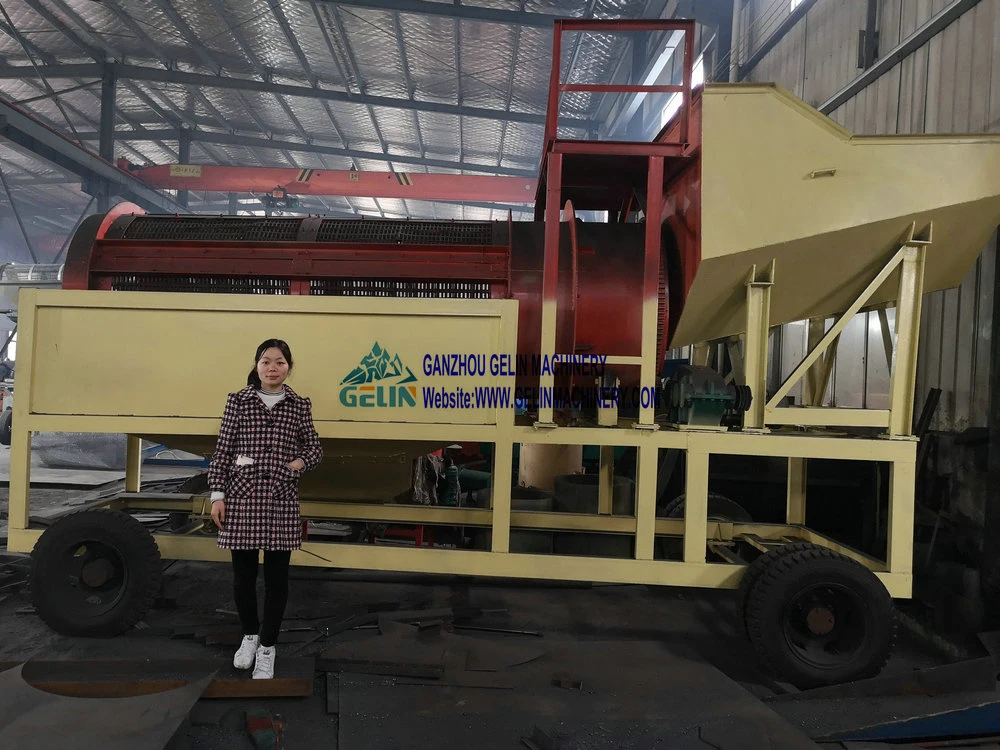 Mobile Gold Diamond Ore Processing Mining Equipment Supplier Price for Small Scale Rock Chrome Wash Alluvial Mine Placer River Tin Sand Mineral Gravity Washing