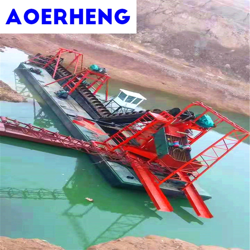 Reliable Performance Bucket Chain Mining Dredger for Gold