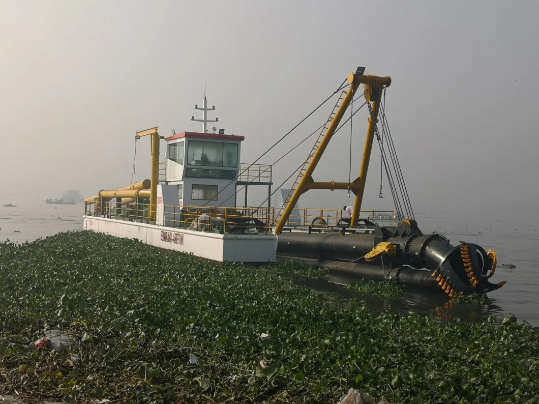 5000 Cbm Cutter Suction Dredger / 20 Inch Dredger