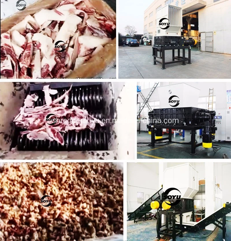 High Quality Animal Bone Crusher Machine/Dead Animal Shredder